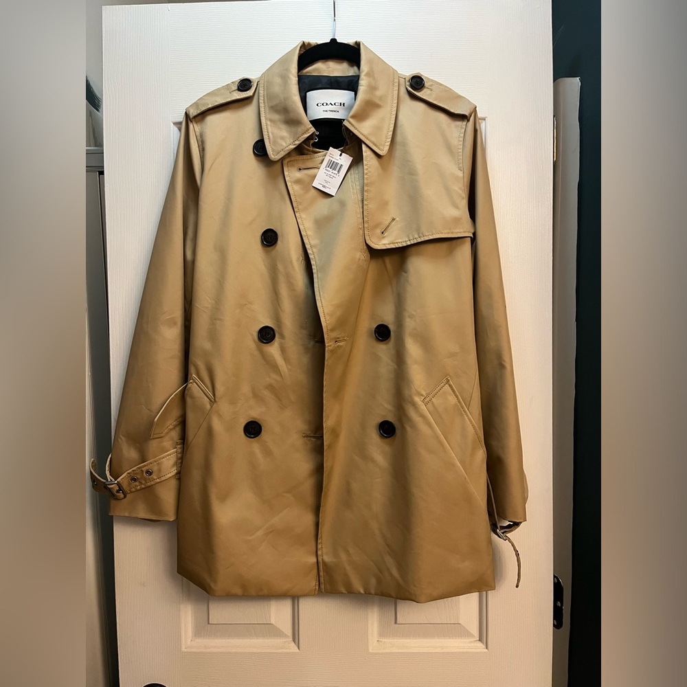 BNWT COACH - The TRENCH jacket for Women sz Large